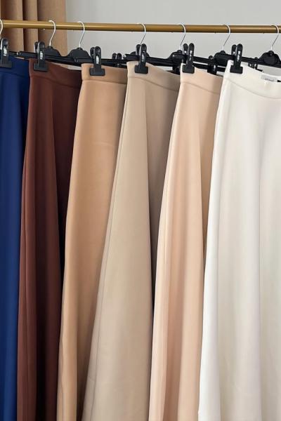 2 Adet Scuba Puf Etek Çoklu Renk