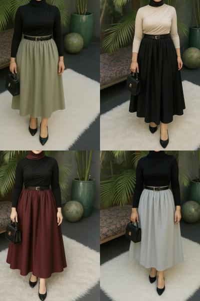 2 Adet Terikoton Etek (Renkleri açıklamada belirtiniz) Çoklu Renk