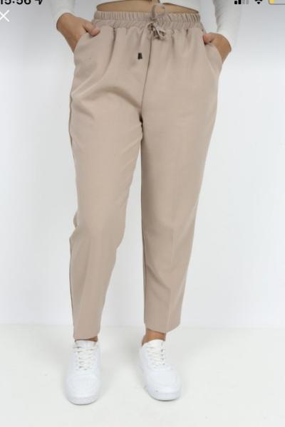 Kalem Pantolon Taş Rengi