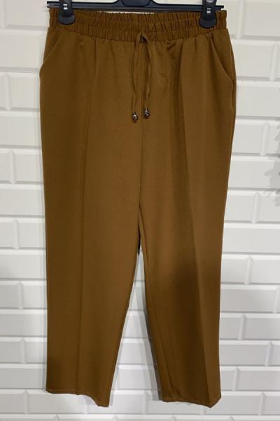 Kalem Pantolon Kahverengi