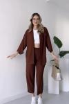 Kimono Takım Acı Kahve