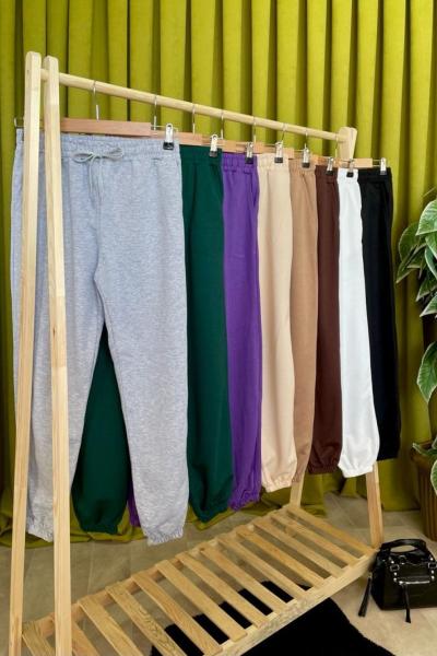 Lastikli Eşofman Altı 2 Adet  (Rengini Ve Bedenini Açıklamaya Yazınız) Çoklu Renk