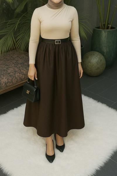 Terikoton Etek Kahverengi